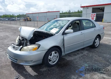 2006 Toyota Corolla Le z USA, uszkodzony, nr VIN 1NXBR32EX6Z663291